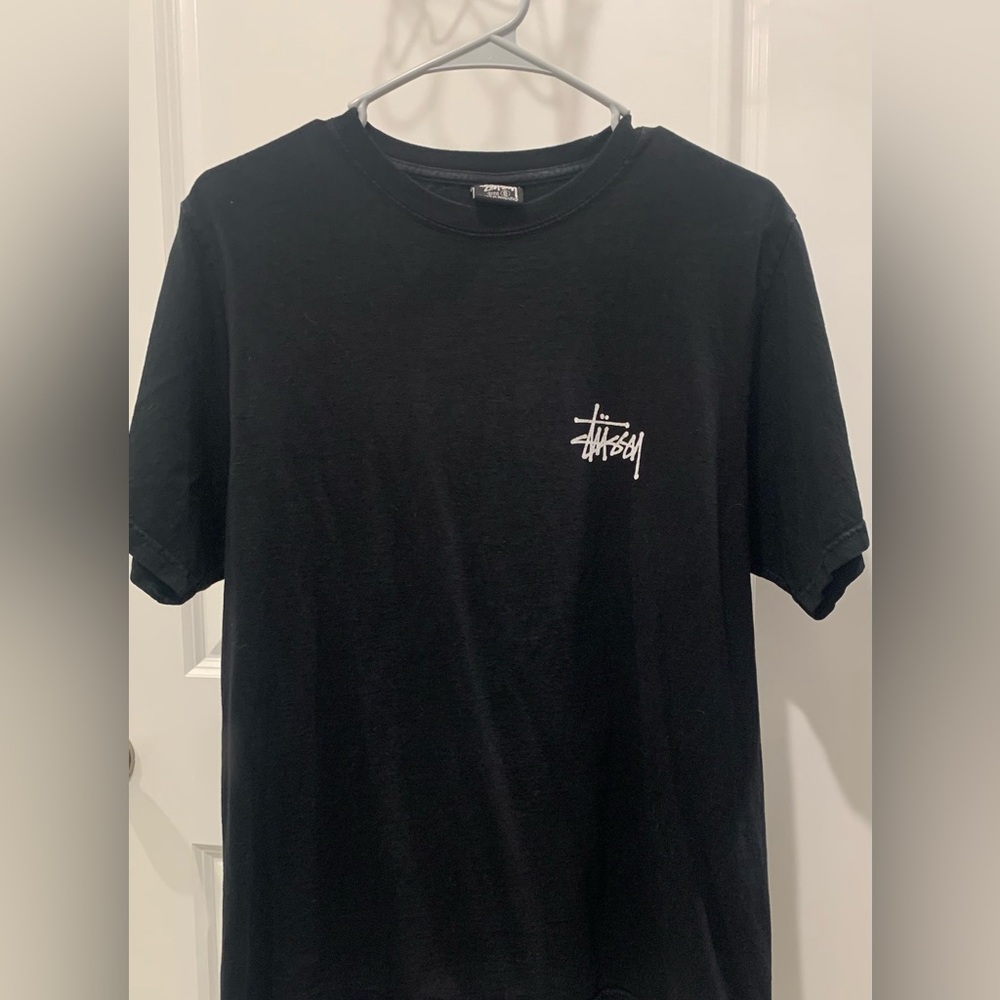 Stüssy Black Logo Tee - Picture 4 of 6